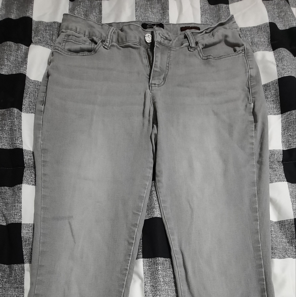 Earl Jeans Skinny Ankle Grey Jeans